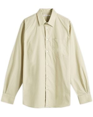 WOOD WOOD Nico Poplin Shirt - Natural