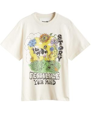 STORY mfg. Grateful T-Shirt - White