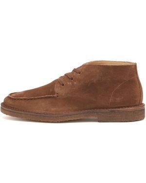 Drake's Crosby Moc Toe Chukka Boot - Brown