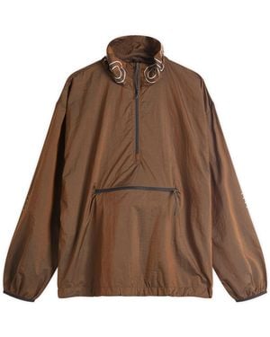 OVER OVER Pop Over Jacket - Brown