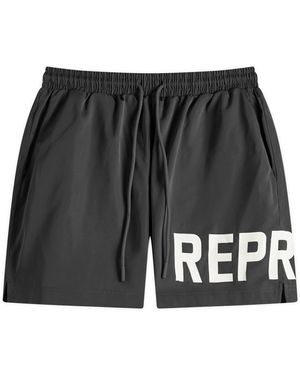 Represent Swim Shorts - Black