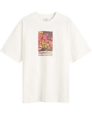 SUNDAYFRUITMARKET Fruits T-Shirt - White