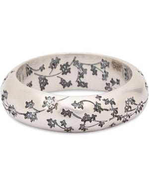 Serge Denimes Blossom Ring - White