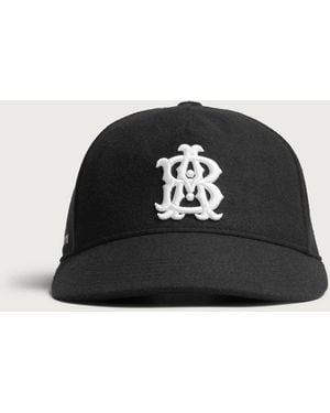 About Blank Monogram Cap - Black