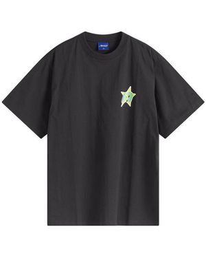 AWAKE NY Star A Logo T-Shirt - Black