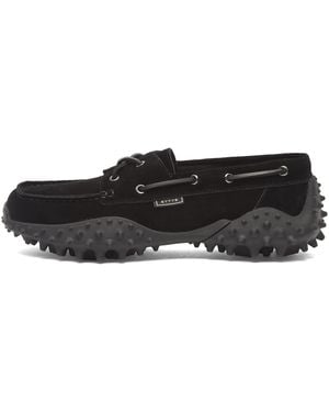 Eytys Mistral Suede Boat Shoes - Black