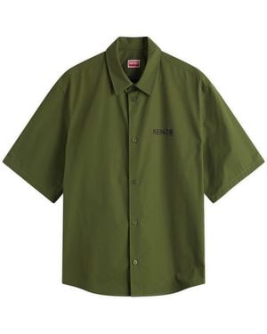 KENZO Boke Flower 2.0 Short Sleeve Shirt - Green