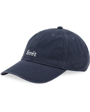 Forét Hawk Washed Cap - Blue