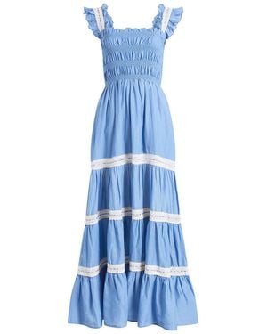 RIXO London Aubrie Dress - Blue
