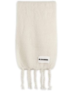 Jil Sander Plain Scarf - Natural