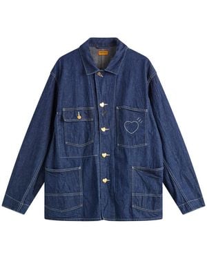 Human Made Denim Coverall Jacket - Blue