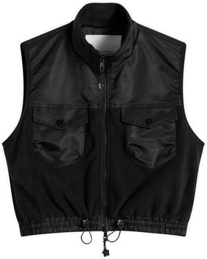 Cecilie Bahnsen Caspen Vest - Black