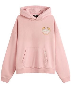 Represent Angel Border Hoodie - Pink
