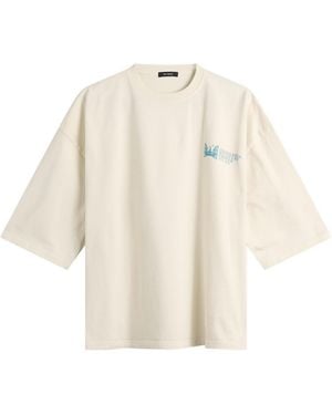 Willy Chavarria Chavarria Recovery Centre Buffalo T-Shirt - Natural