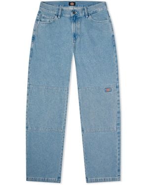 Dickies Double Knee Denim Pant - Blue