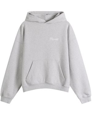Picante Tailor Chain-Stitch Hoodie - Grey