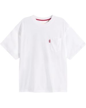 Levi's X Sky High Farm Universe Pocket T-Shirt - White
