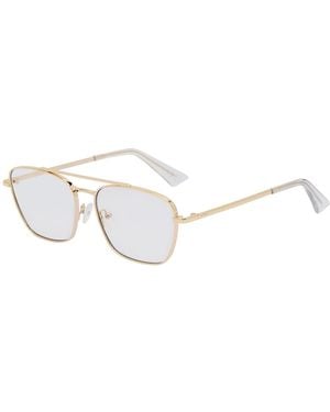Le Specs Diametric Light Glasses - White