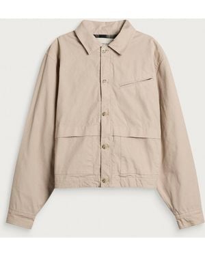 Entire studios Hatch Cotton Jacket - Natural