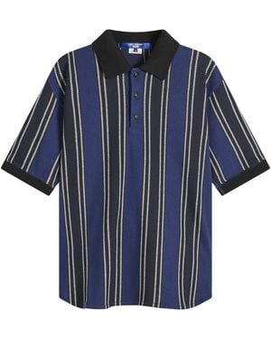 Junya Watanabe Raschel Polo - Blue