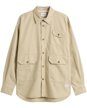 Norse Projects Espevik Oversized Utility Shirt - Natural