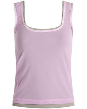 Fruity Booty Double Layer Tank - Purple