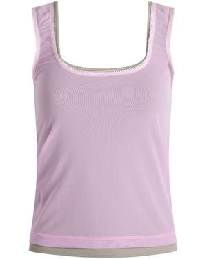 Fruity Booty Double Layer Tank - Purple