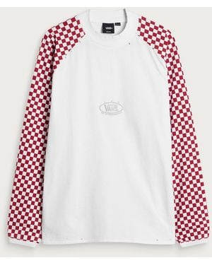 Vans A.O.D Racing Long Sleeve T-Shirt - Pink