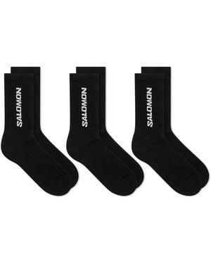 Salomon Everyday Crew Sock 3-Pack - Blue