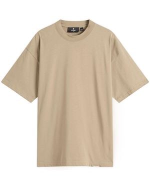 Represent Initial Oversized T-Shirt - Natural