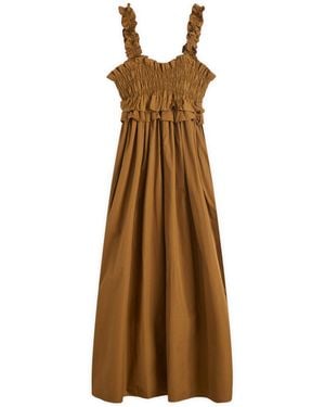 Cecilie Bahnsen Giovanna Dress - Brown