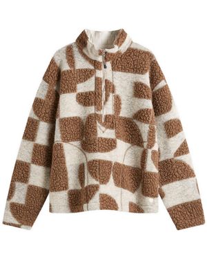 Folk Overhead Fleece - Brown