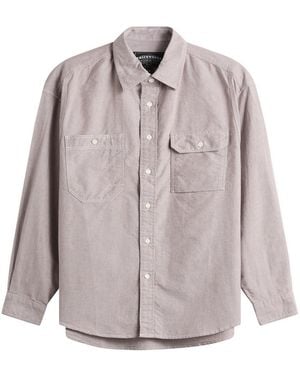 FRIZMWORKS 1920S Oxford Work Shirt - Grey