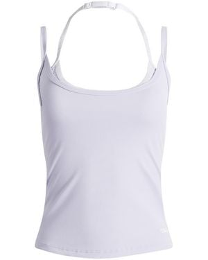 Tala Double Layer Strappy Vest - Purple