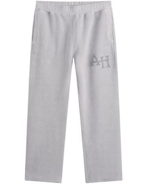Annie Hood Inside Out University Straight Joggers - Grey