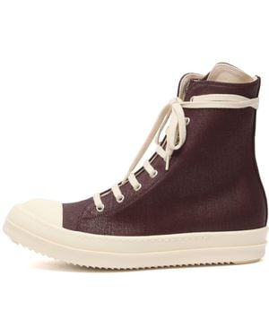 Rick Owens High Top Sneakers - Brown