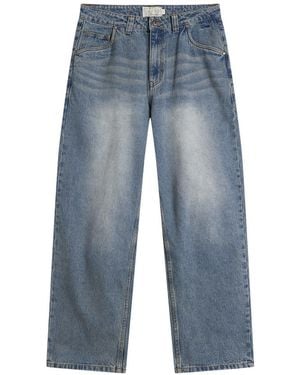 Dime Baggy Denim Trousers - Blue