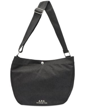 A.P.C. Journal Bag - Black