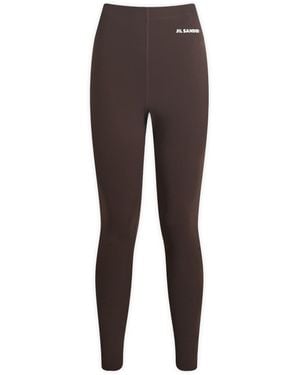 Jil Sander Jil Sander Leggings - Brown