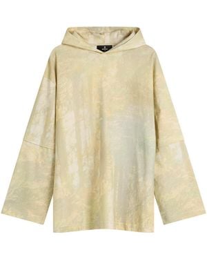 Represent Hideaway Hooded T-Shirt - Natural