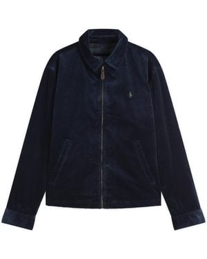 Polo Ralph Lauren Corduroy Windbreaker Jacket - Blue
