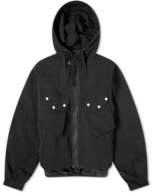 FRIZMWORKS Smock Hooded Parka Jacket - Black