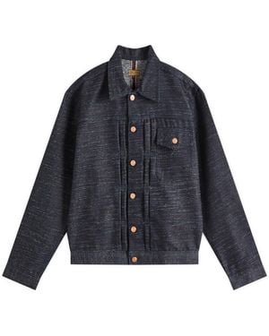 Dubbleware Nimes Selvedge Denim Jacket - Blue