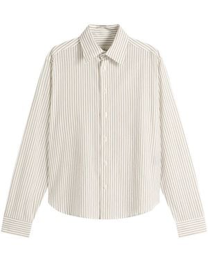 Second/Layer Second Layer Sherman Shirt - White