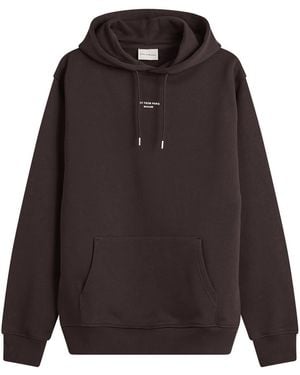 Drole de Monsieur Drole De Monsieur Classic Slogan Hoodie - Black