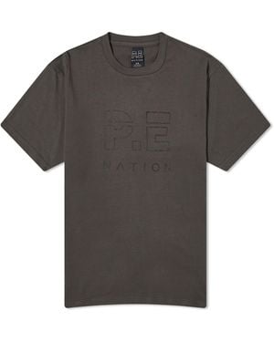 P.E Nation Heads Up T-Shirt - Gray