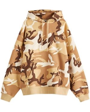 PATTA Bark Woodland Camo Hoodie - Brown