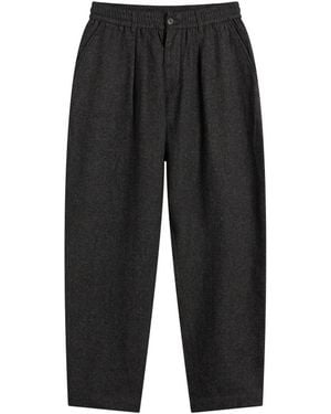 Universal Works Pleated Track Pant - Gray