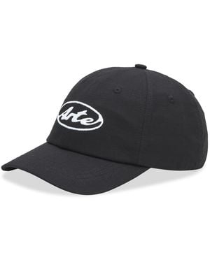 Arte' Round Logo Cap - Black