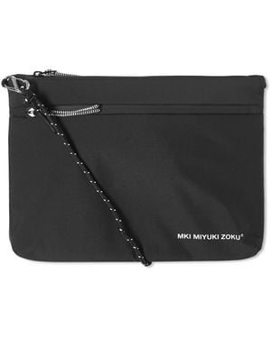 MKI Miyuki-Zoku Ripstop Sacoche Bag - Black